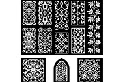 Ornamental Panel SVG Bundle, an Object Graphic by Creativeshirt (Thumbnail 3 of 13)