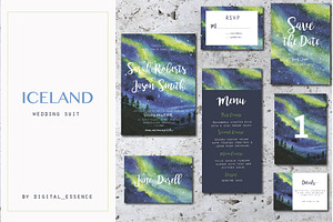 Iceland wedding suit