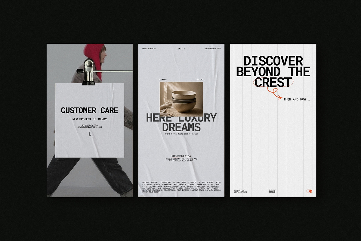 ZENO | Instagram Post & Story (III), a Social Media Template by The Aesthetic Studio (Photo 2 of 10)