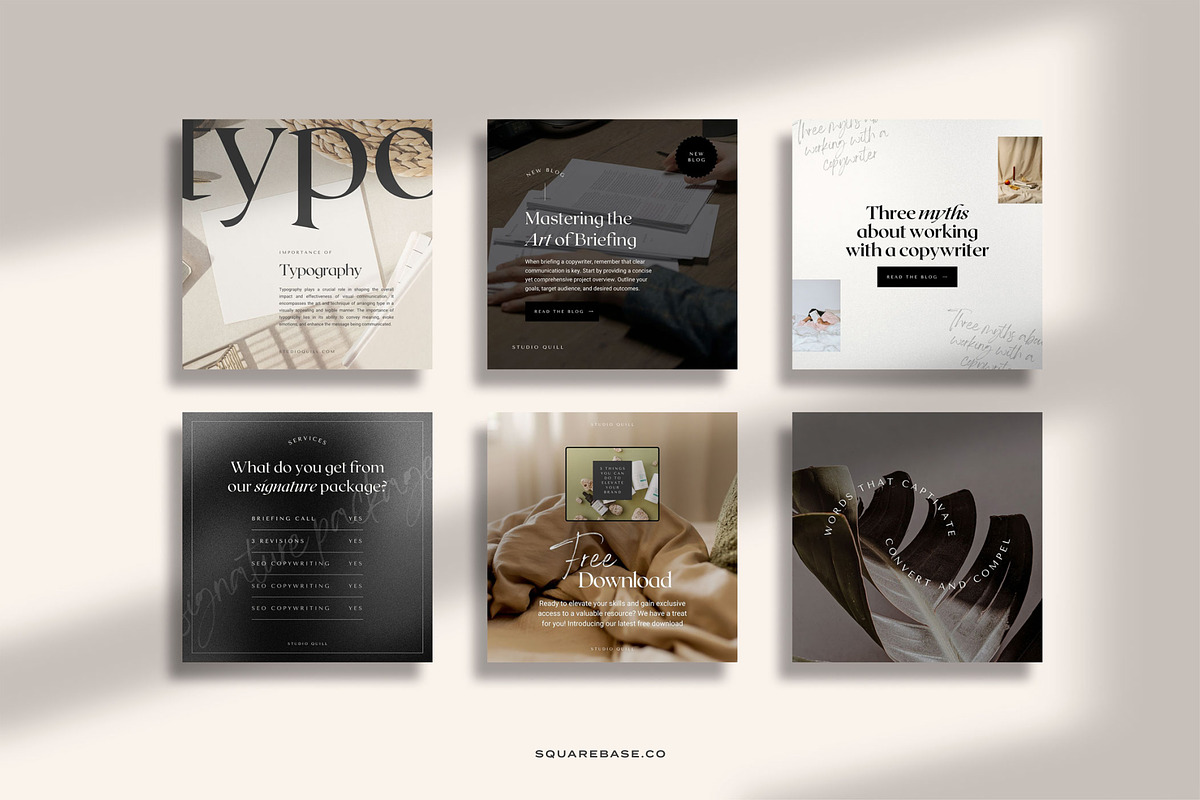 Canva Templates for Copywriters, a Social Media Template by Squarebase Templates (Photo 4 of 5)