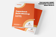 Paperback Book Mockup 8x11 inch, a Books & Magazine Mockup by Illusiongraphic (Thumbnail 6 of 26)