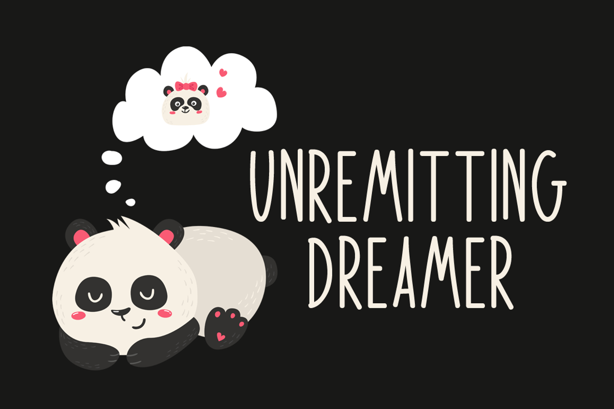 Delighted Panda Typeface, a Script Font by Seemly Fonts (Photo 2 of 5)