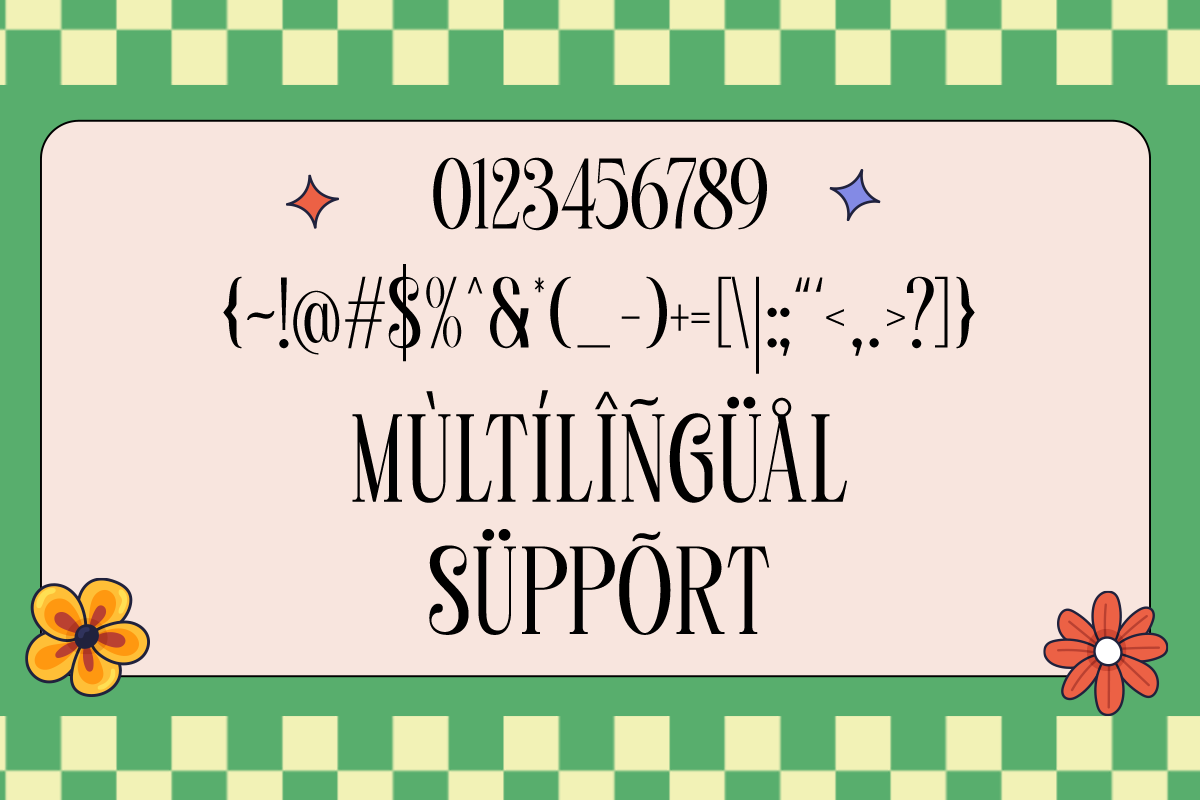 Retro Serif Font - Wondering Miracle, a Serif Font by Say Studio (Photo 10 of 10)