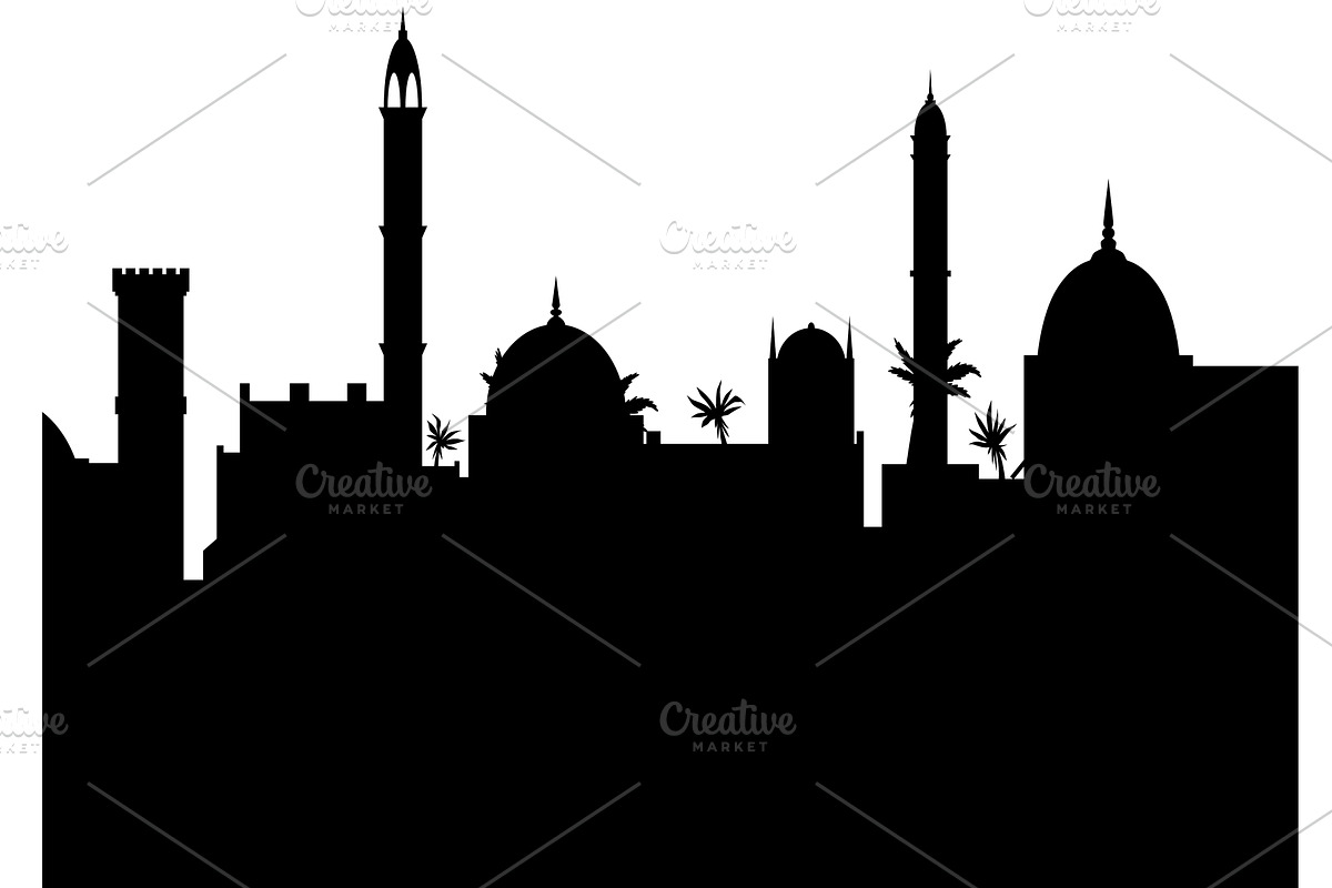Middle east. Arabic desert, an Object Illustration by Things for designers