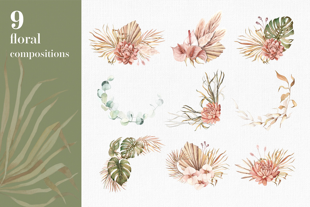 Bohemian plants, an Illustration by EkaterinaKiriy (Photo 3 of 12)
