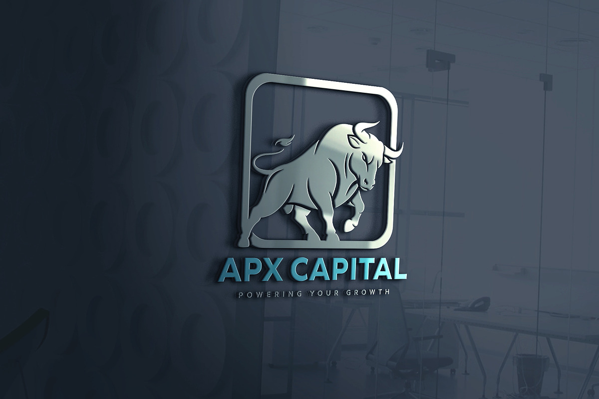 Bull & Finance Logo vector template, a Branding & Logo Template by Master Design (Photo 1 of 3)