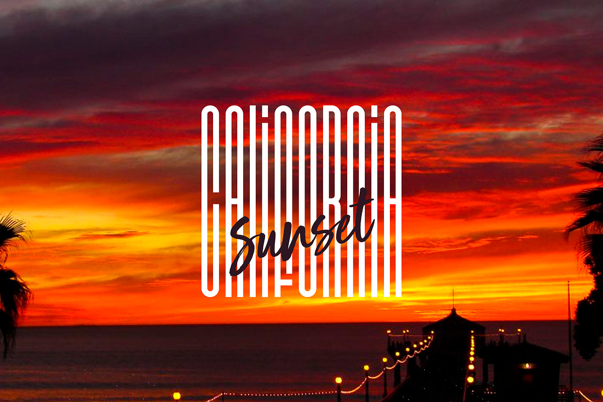 Southbar Condensed font preview 4