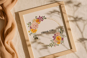 Watercolor Autumn Garden Flowers, an Object Illustration by DiashaArt (Thumbnail 12 of 12)