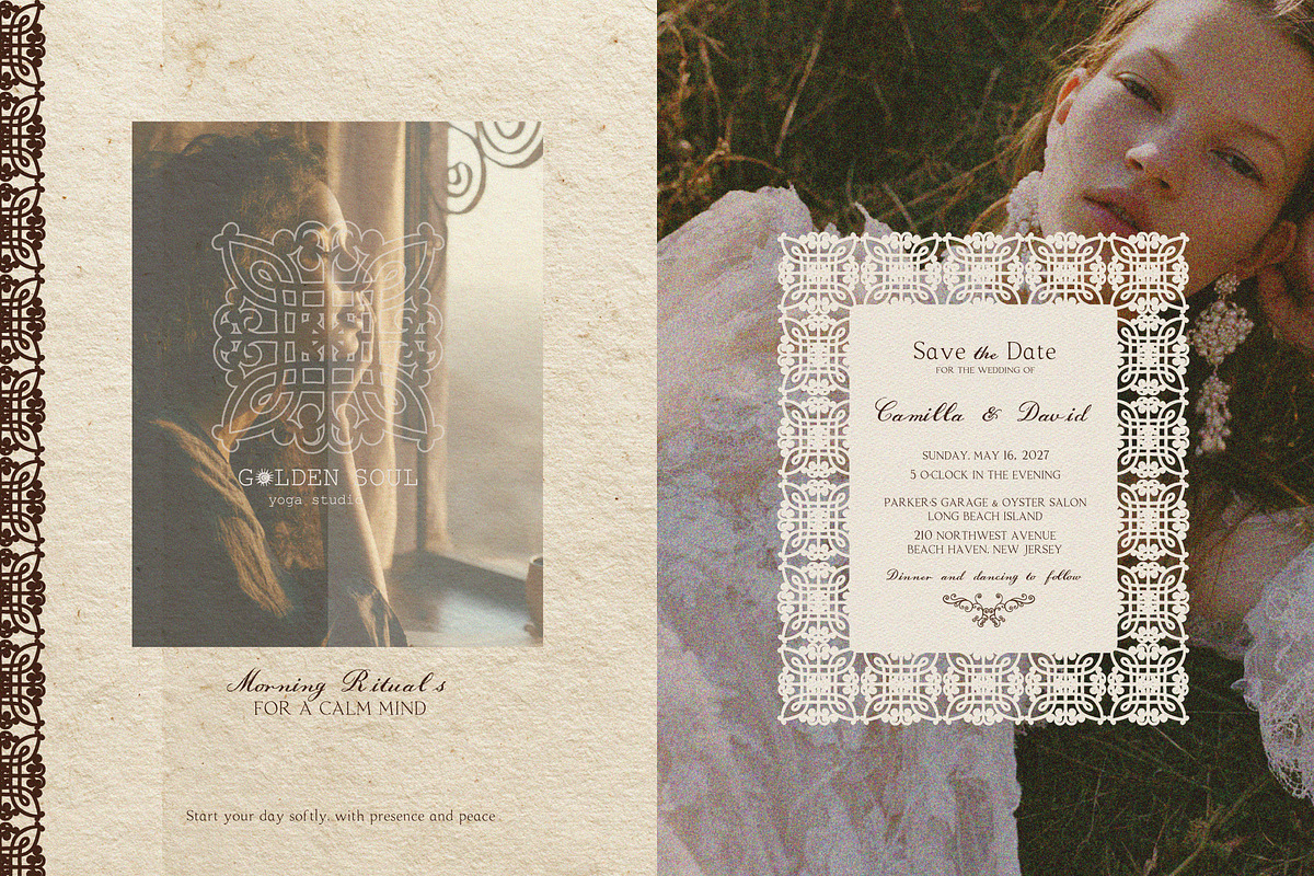 The Winding Garden Frames & Symbols, an Object Graphic by lokko studio (Photo 4 of 8)