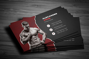 Sports Gym Business Card