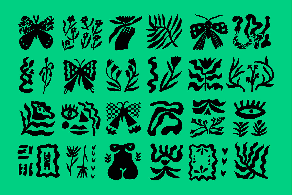 FOLK GODDESS | 212 BRANDING SHAPES, a Decorative Illustration by Favete Art (Photo 7 of 22)