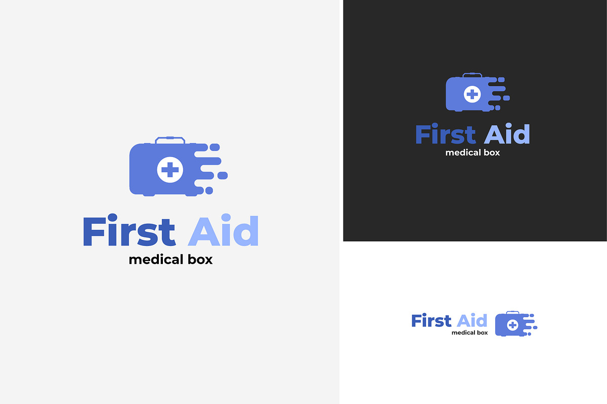 medical bag emblem logo design icon, a Branding & Logo Template by Pyruos ID