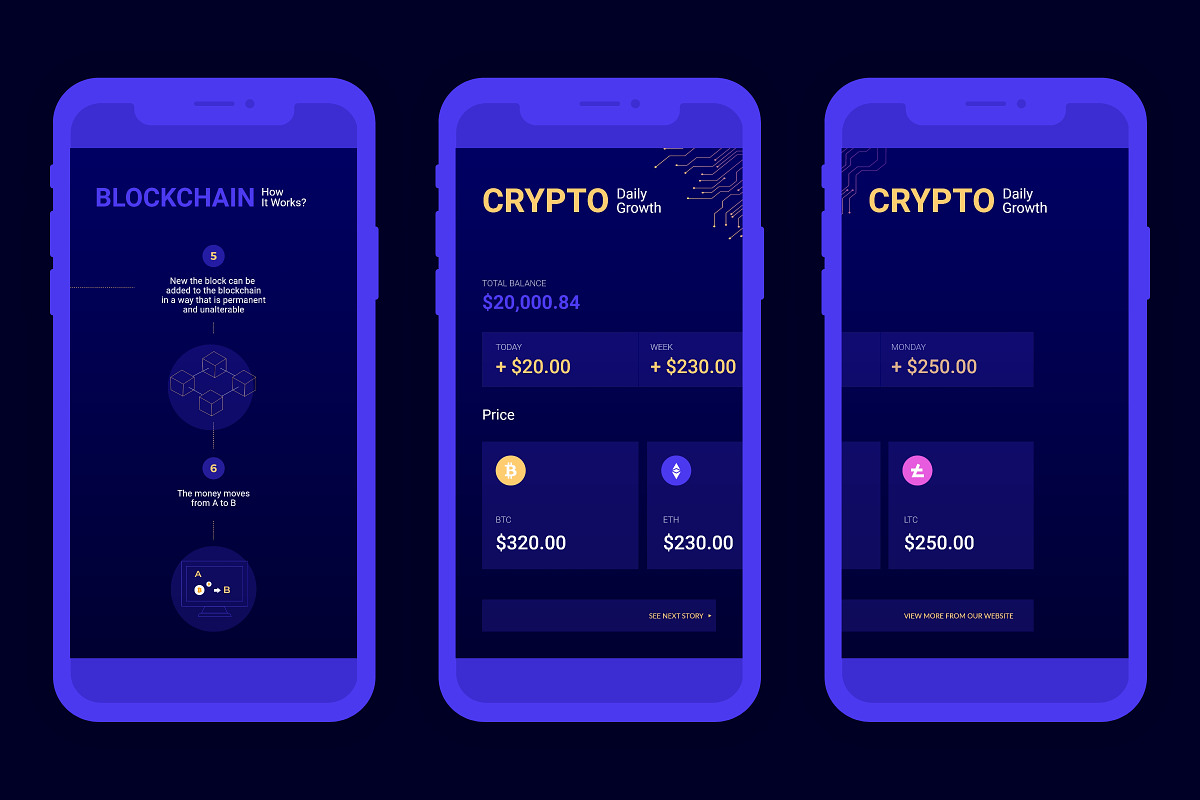 Crypto Social Media, a Social Media Template by TemplateZuu (Photo 6 of 11)