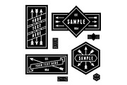 8 Badges With Arrows, a Branding & Logo Template by Ezepov (Thumbnail 3 of 3)