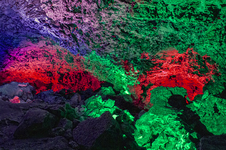 Color fantasy with natural texture
