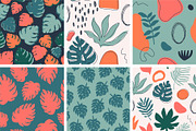 Tropical Patterns & Elements, a Wallpaper Graphic by Bosotochka♥Art (Thumbnail 9 of 10)