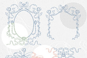Victorian invitation frames, a Decorative Illustration by GrafikBoutique (Thumbnail 3 of 11)