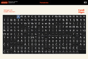 FLAMETOWER FAMILY TYPEFACE & DISPLAY, a Sans Serif Font by panakota studio (Thumbnail 5 of 8)