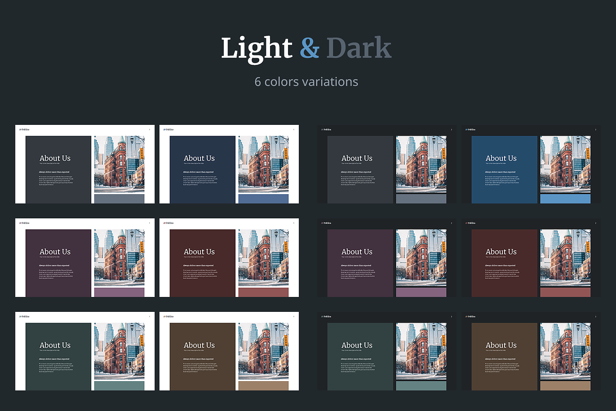 Publica Powerpoint Template, a Presentation Template by Reshapely (Photo 2 of 9)
