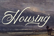 Housing - Classy Script Font, a Script Font by Arendxstudio (Thumbnail 1 of 9)