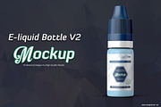 E-liquid Bottle Mockup V2, a Packaging Mockup by idesignstudio (Thumbnail 1 of 6)