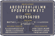 Militarist Font And Graphics, a Blackletter Font by VozzyStock (Thumbnail 2 of 10)