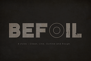BEFOIL, a Sans Serif Font by GRAPHICPRESS (Thumbnail 6 of 6)