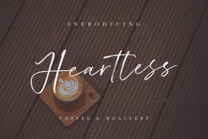 Houstiny - Handwritten Font