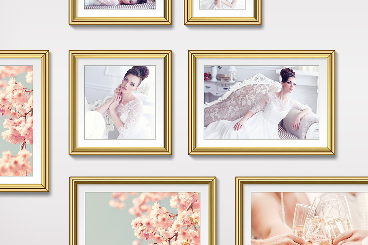Golden Frames Set (8 frames), an Object Graphic by graystudio (Photo 9 of 13)
