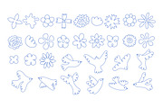 Bird Doodles & Vector Elements, a Graphic by so.ni.ka-store (Thumbnail 5 of 13)