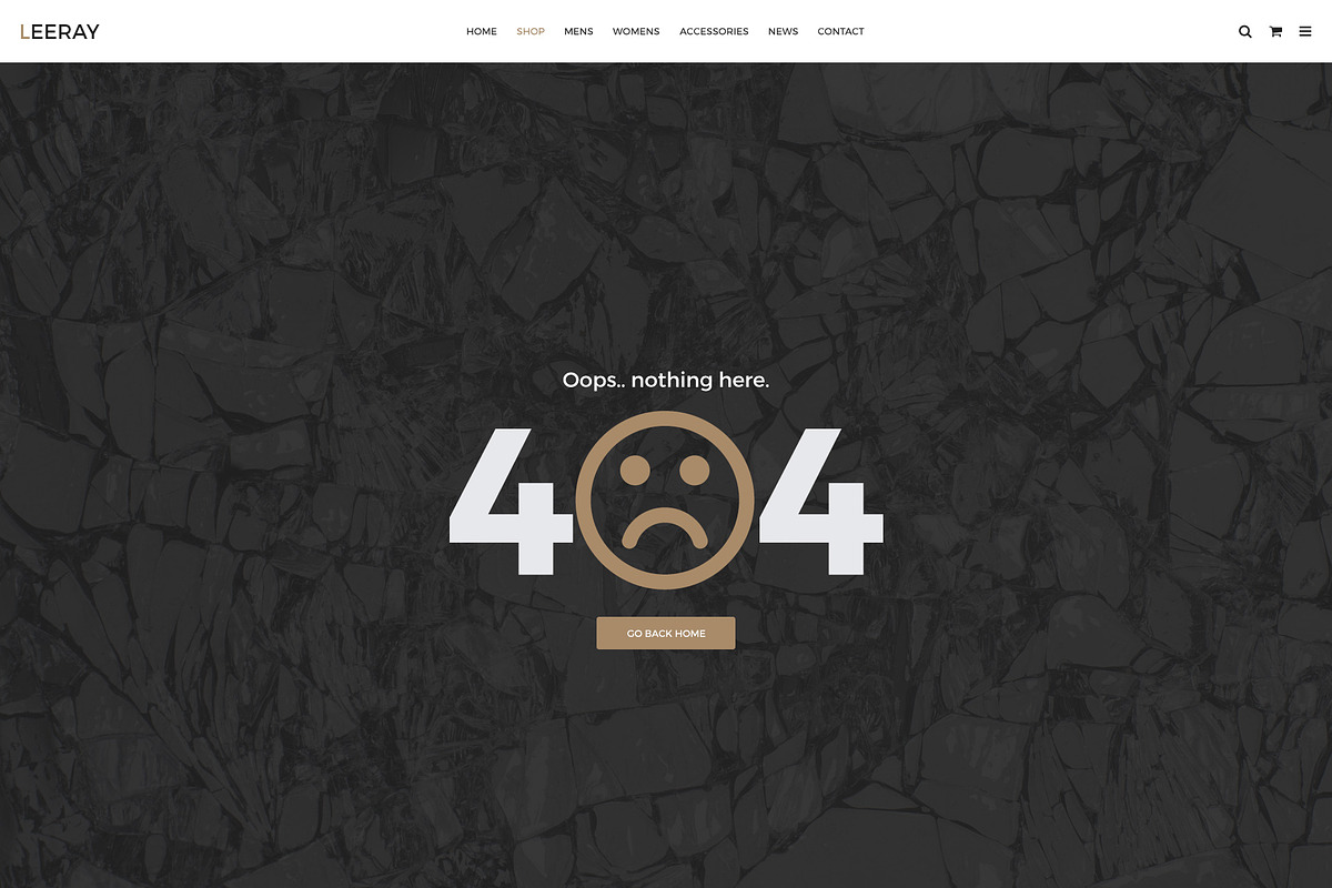 Leeray Fashion Ecommerce Template, a Websites & App Template by mine-tech (Photo 12 of 16)