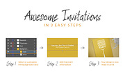New Year's Eve Invitations, an Invitation Template by Designs by Justin Lynch (Thumbnail 2 of 5)