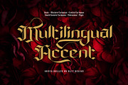Ghoes Balley Typeface, a Blackletter Font by alit design (Thumbnail 13 of 15)