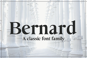 BERNARD: A Classic Typeface