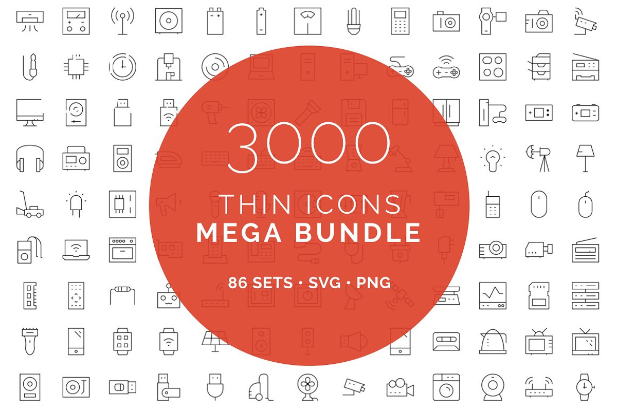 ENTIRE SHOP BUNDLE - 20,000+ icons, an Icon by IconUncle (Photo 9 of 27)