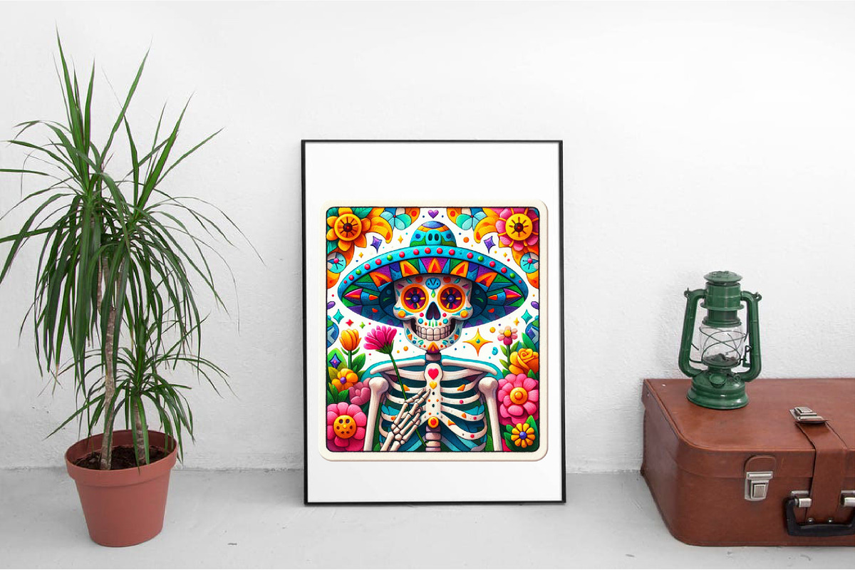 Funny Skeleton Tarot Card Png, a Graphic by SinaCreation (Photo 4 of 5)