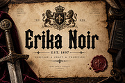 Erika Noir, a Blackletter Font by Wow Magic (Thumbnail 4 of 4)