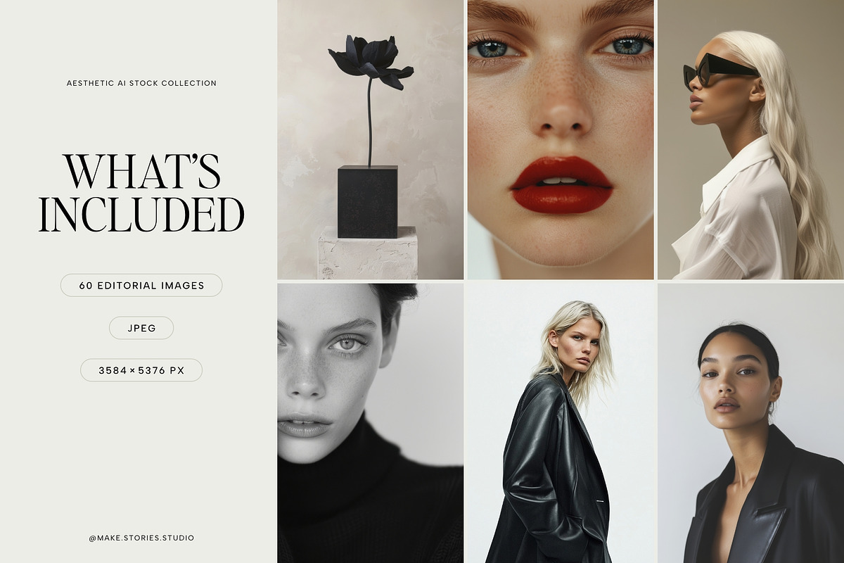 It Girl Editorial Stock Photos, a Beauty & Fashion Photo by Make Stories Studio (Photo 5 of 6)