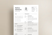 Resume Template 1, 2 page | Paris, a Resume Template by Resume Angels (Thumbnail 1 of 11)