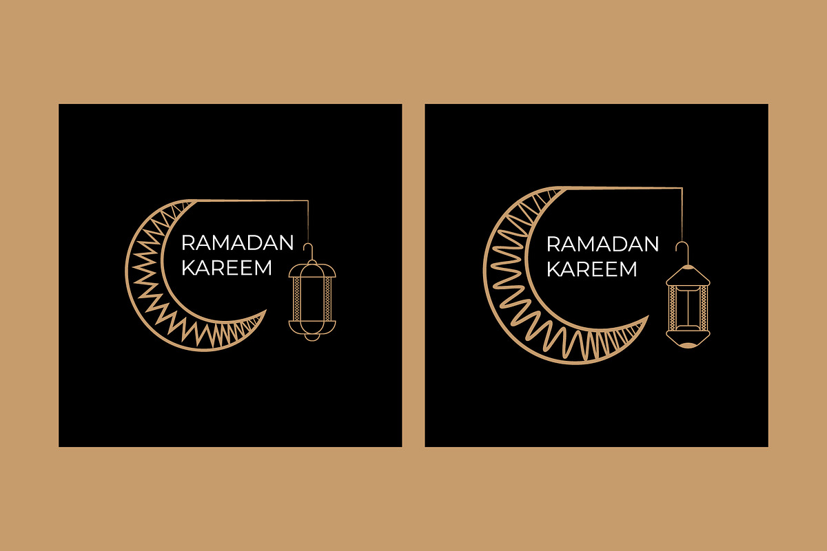 Ramadan Kareem design, a Decorative Illustration by Lakhan1998 (Photo 4 of 6)