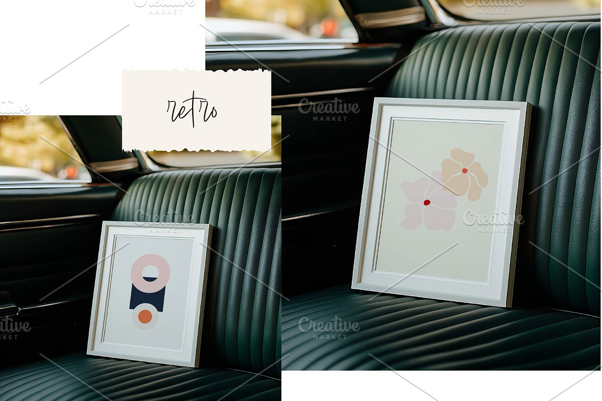 BUNDLE Frame Mockups ISO DIN A ratio, a Household Mockup by MOAROShop (Photo 7 of 9)