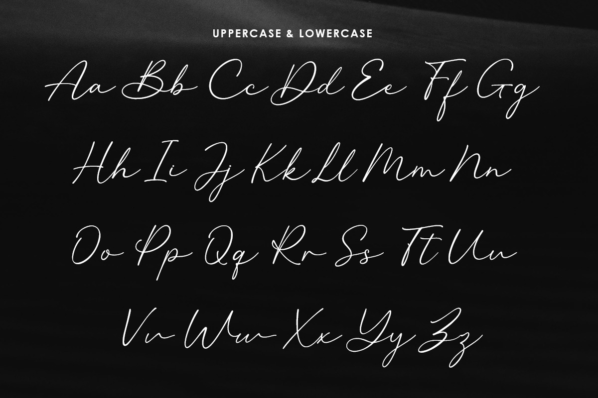Stratford Handwritten, a Handwritten Font by Barra & Beryl Co. (Photo 4 of 7)
