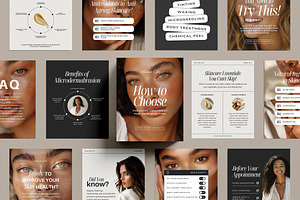 Skincare Instagram Templates