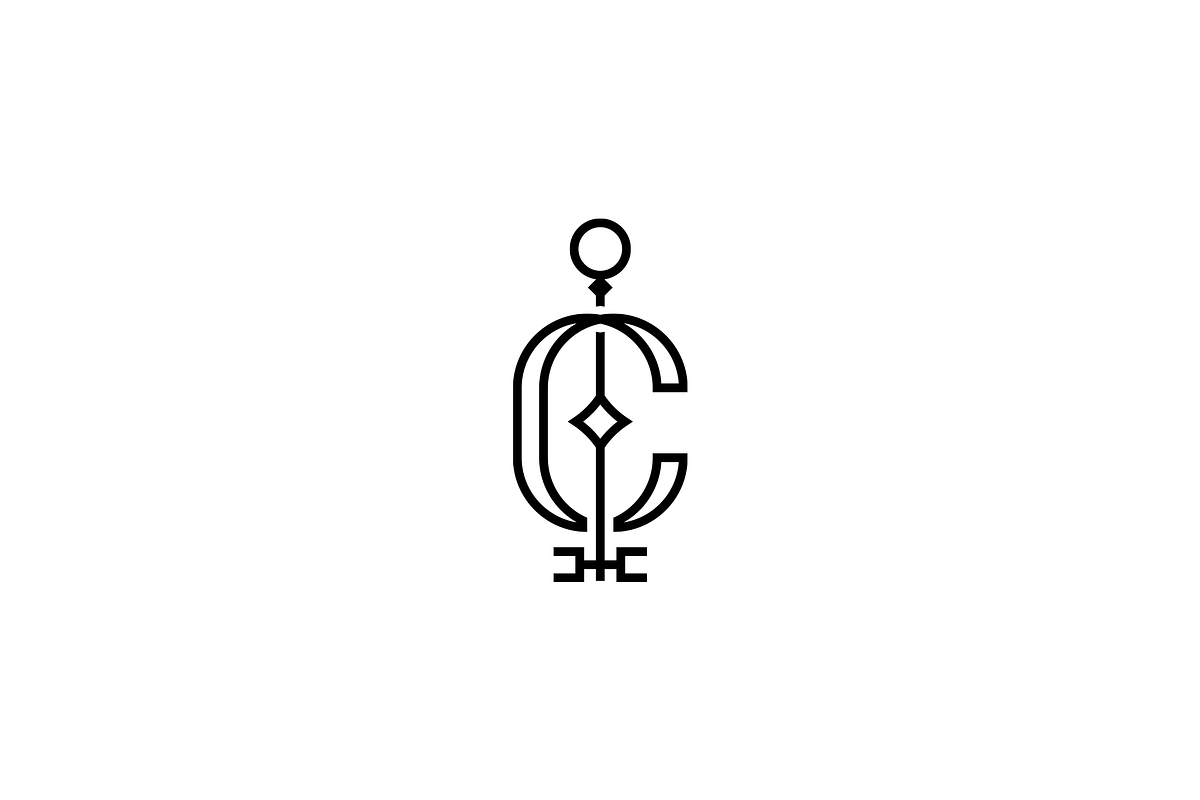 Minimalist Letter C with Key Logo, a Branding & Logo Template by Luxury Logos (Photo 3 of 4)