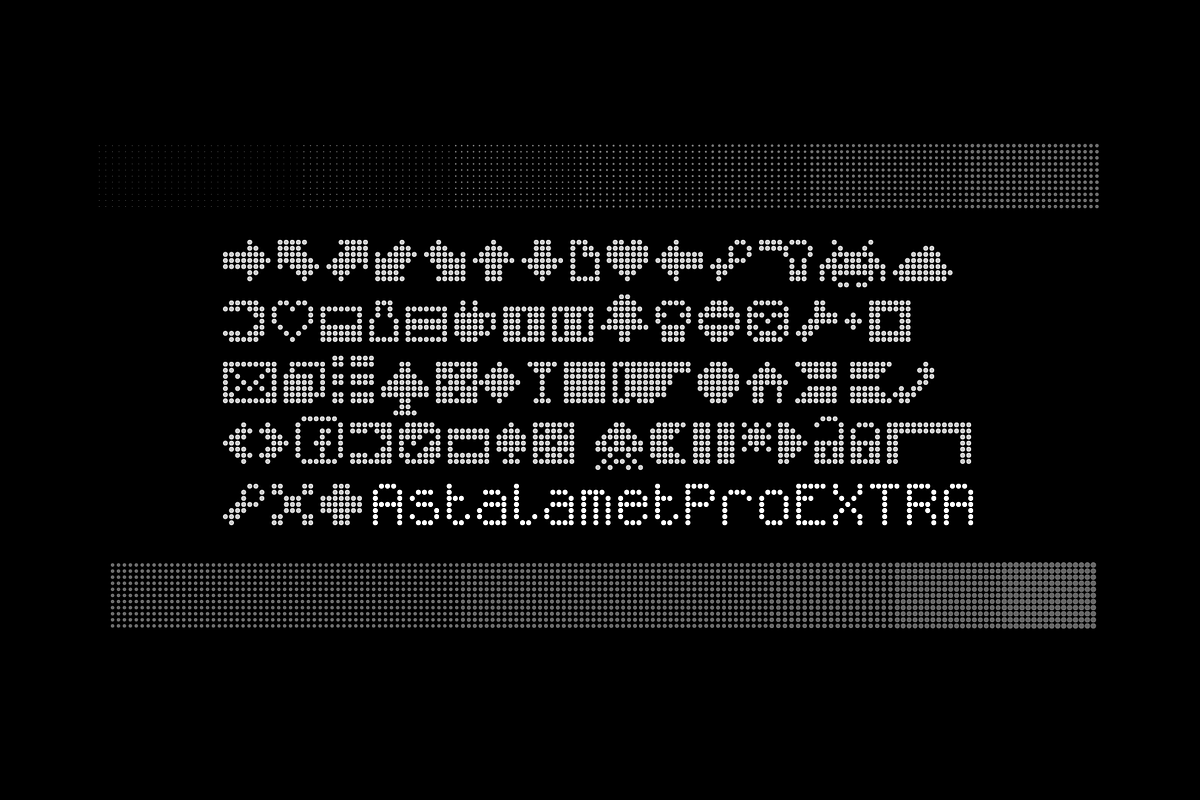 Astalamet Pro - 9 fonts preview 3