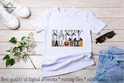 Happy Halloween Sublimation Design, a Decorative Illustration by DiamondShop (Thumbnail 3 of 21)