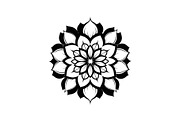 Floral Ornament Silhouette Bundle, an Illustration by BIPLOB EXPERT (Thumbnail 9 of 51)