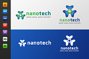 Nanotech Logo, a Branding & Logo Template by Web Design Label (Thumbnail 2 of 5)