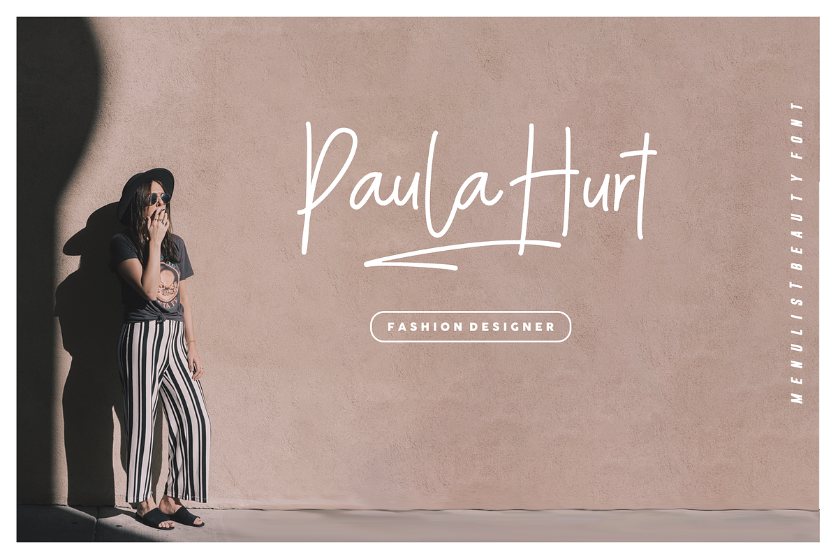 SALE! Menulist Typeface, a Script Font by Emtheen Std. (Photo 12 of 13)
