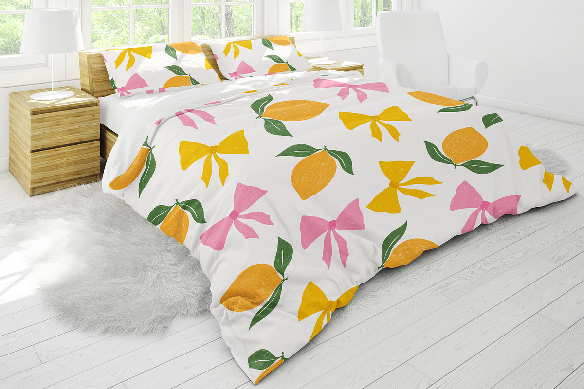 Lemons Pattern, a Pattern Graphic by Groovy Arts (Photo 3 of 5)